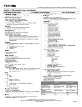 Toshiba L745D-S4350 Datasheet