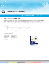 Conceptronic CSATA600EXI Datasheet