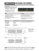 Dataram 64GB(8 x 8GB) DDR2-667 Datasheet