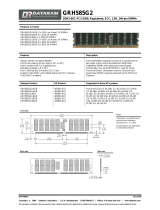 Dataram GRH585G2/16GB Datasheet