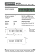 Dataram DRI740/16GB Datasheet