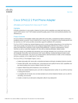 Cisco SPA112 Datasheet