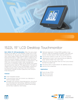 Elo Touch Solution 1522L Datasheet