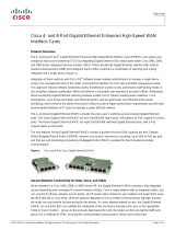 Cisco EHWIC-4ESG-P Datasheet