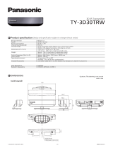 Panasonic TY-3D30TRW Datasheet