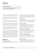 Sony BZSQ-Z7V Datasheet