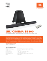 JBL SB 300CNTR/230 Datasheet