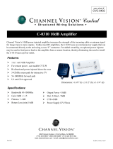 Channel Vision C-0310 Datasheet