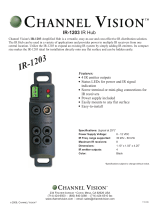 Channel Vision IR-1203 Datasheet