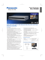 Panasonic WJ-NV200/3TB Datasheet