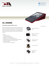 Cyber Acoustics KC-3000RD Datasheet