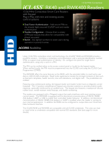 HID Identity iCLASS RW400 Datasheet