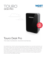 HGST Touro Desk Pro 4000GB USB 3.0 Datasheet