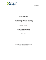 iStarUSA TC-750PD1 Datasheet