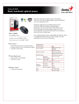 Genius NETSCROLL 310X Datasheet