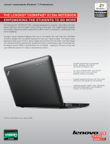 Lenovo X130E User manual