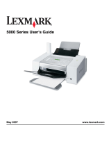 Lexmark X5075 User manual