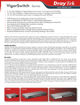 Draytek VigorSwitch P2260 Datasheet