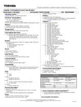 Toshiba L745-S4210 Datasheet