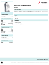 Rexel 4400050 Datasheet