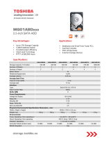 Toshiba MQ01ABD064 User manual
