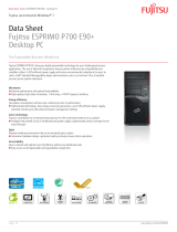 Fujitsu VFY:P0700PP301DE FSP:GA3S10Z00DEU02 Datasheet