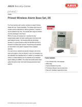 Abus Privest Wireless Alarm Base Set, DE Datasheet