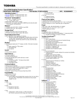 Toshiba R840-S8413 Datasheet