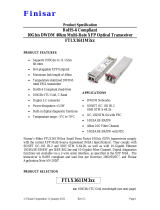 Finisar 10GBase-ER/EW XFP 40km User manual