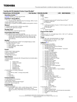Toshiba DX735-D3330 Datasheet