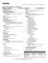 Toshiba L755D-S5150 Datasheet