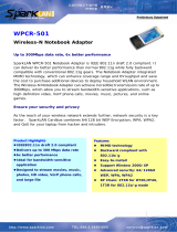 SparkLAN WPCR-501 Datasheet