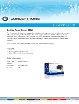 Conceptronic 1100063 Datasheet