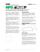 Ilford HP5 PLUS User manual