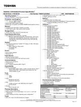 Toshiba L745-S4130 Datasheet