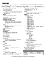 Toshiba R835-P88 Datasheet