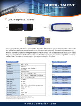 Super Talent Technology Express ST1 16GB Datasheet