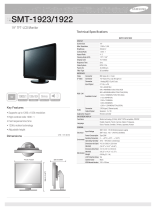 Samsung SMT-1923P Datasheet