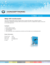 Conceptronic 1100001 Datasheet
