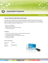 Conceptronic 1100030 User manual