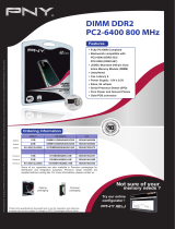 PNY DIMM101GBN/6400/2-SB Datasheet