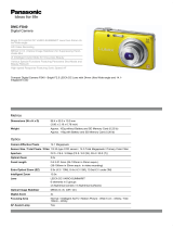 Panasonic DMC-FS40EB-Y User manual