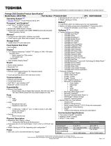 Toshiba PT224U-012021 Datasheet