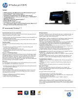 HP QW795AA Datasheet