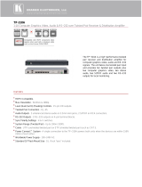 Kramer Electronics TP-310A Datasheet