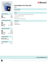 Rexel 12093 Datasheet