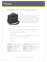 Targus EcoSpruce 14" Datasheet