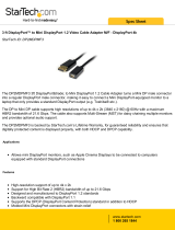 StarTech.com DP2MDPMF3 Datasheet