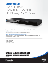 Panasonic DMP-BDT220 Datasheet