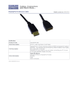 Cables Direct CDLDPMF-402 Datasheet